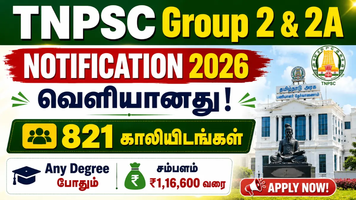 TNPSC Group 2 & 2A Recruitment 2026